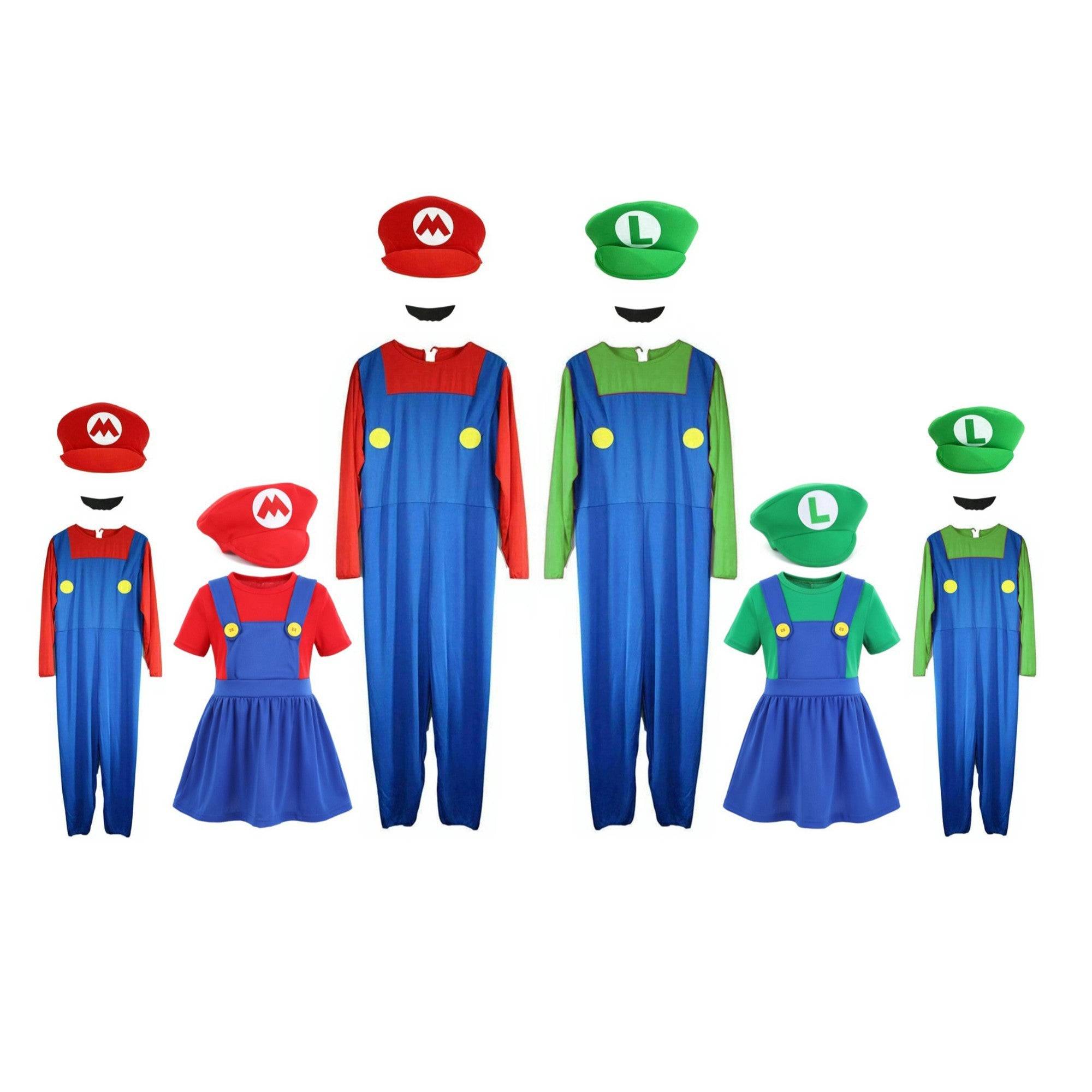 Rörmokare Maskeraddräkt - Kids RED (L - 125-135 cm)