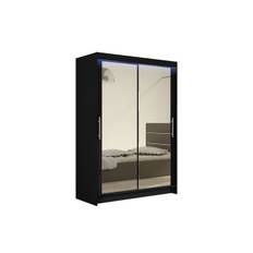 Miami Garderob 120x58x200 cm - Beige & garderobssystem