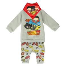 Cerda Group Cotton Brushed Justice League Baby Træningsdragt 3 Stykker