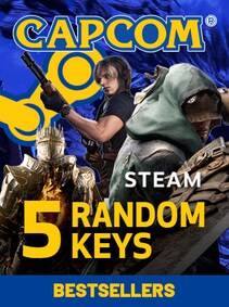 CAPCOM Bestsellers Random 5 Keys (PC) - Steam Key - ROW