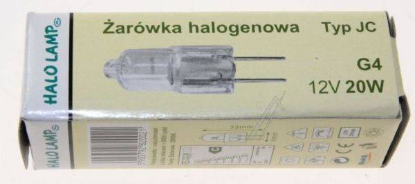 Halogenlampa 20 watt G4