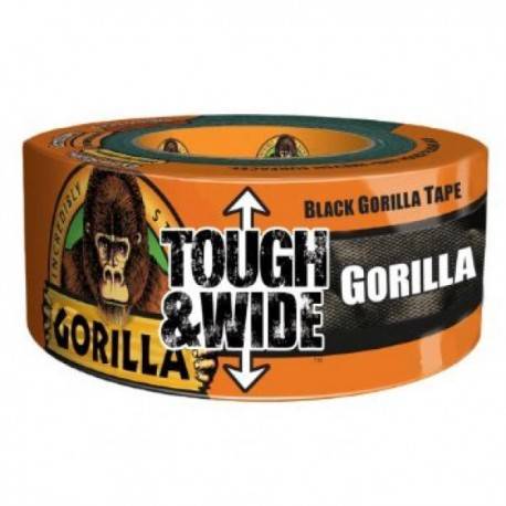 Gorilla Tape Svart, Extra bred 72mm * 27m