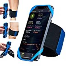 Cikyner Running Armband, 3 i 1 Running Phone Holder Sports Armband Bicycle Phone Holder 360 ° Rotatable & Löstagbar löpande telefon armband för 4,5-7 '' iPhone Huawei för gymnastikkörning