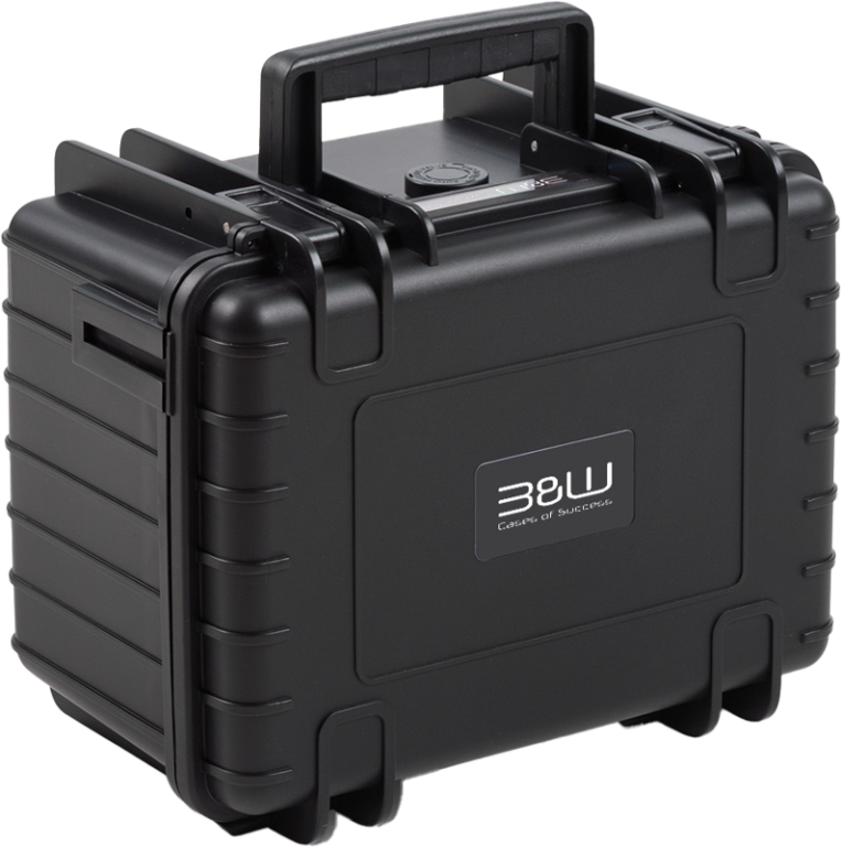 B&W Outdoor Cases Type 2000 for DJI Mini 4 Pro Svart