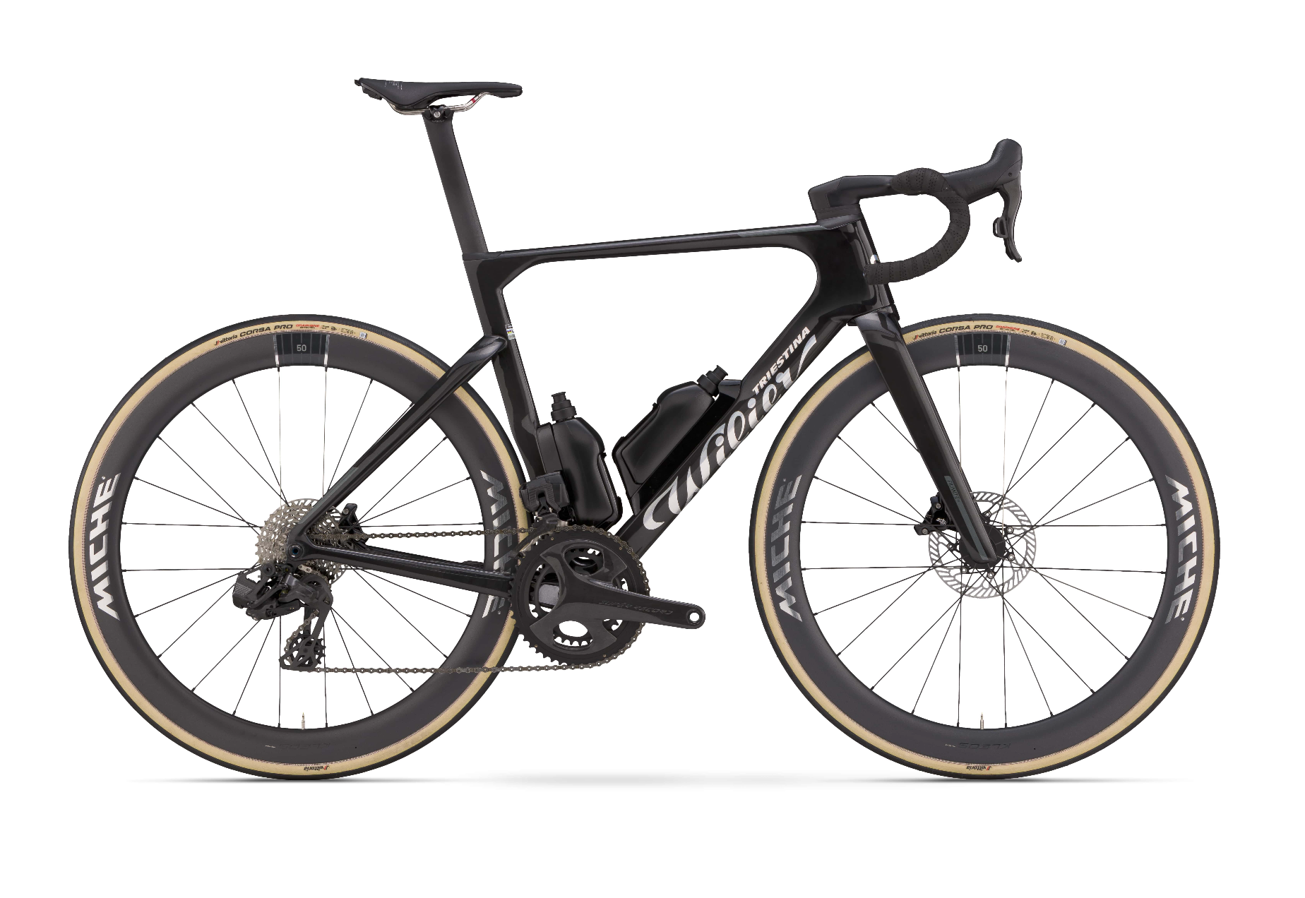 Wilier Filante SLR ID2 2026 - Shimano Ultegra Di2 2x12sp - MICHE WSET KLEOS 50 - 002 / M / F29 Eclipse Black