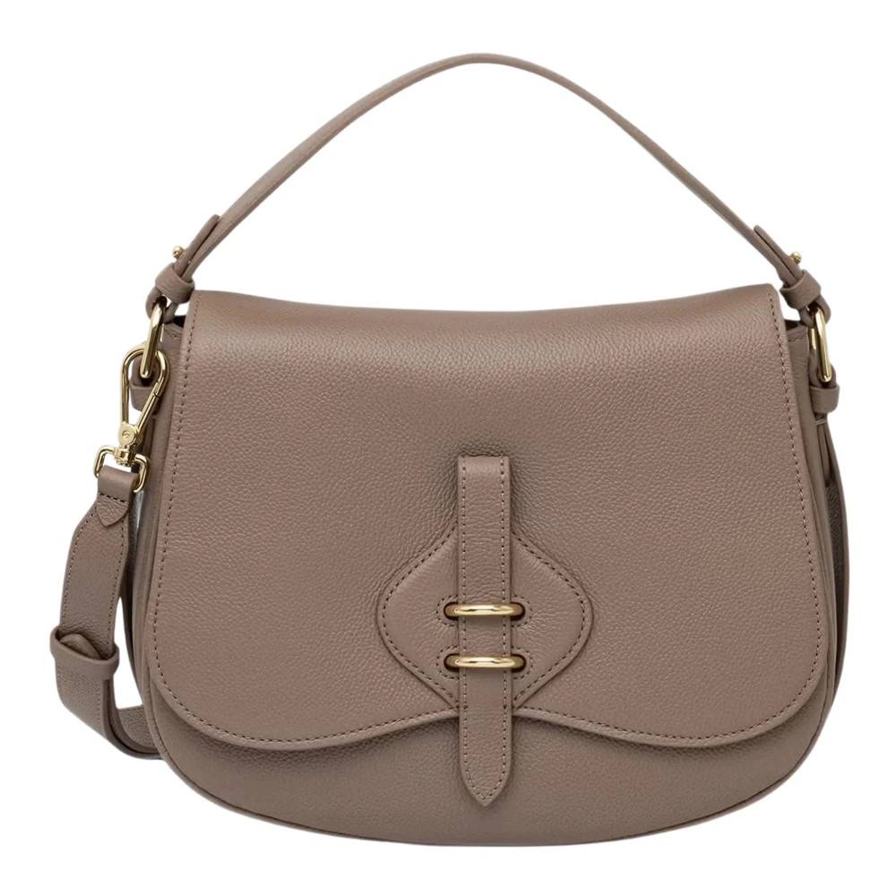 Coccinelle Mavery Lille Skuldertaske - Tasker - Dame - Beige - ONE SIZE - Uld