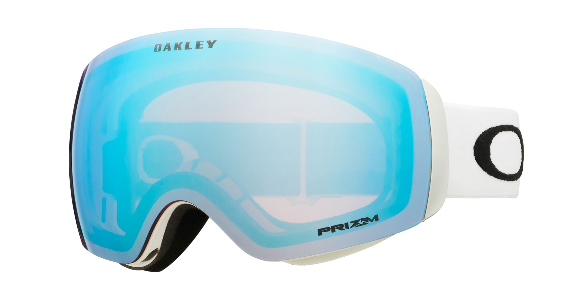 Oakley Flight Deck M Matte White - Prizm Snow Sapphire Iridium