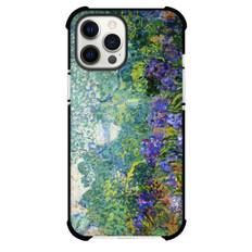 Louis Valtat Landscape with Violet Irises Phone Case For iPhone and Samsung Galaxy Devices - Landscape with Violet Irises Painting Fauvism Artwork