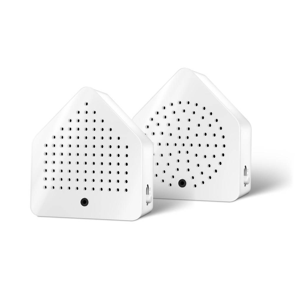 Zirpybox Speldosa 2-pack Gräshoppa Vit