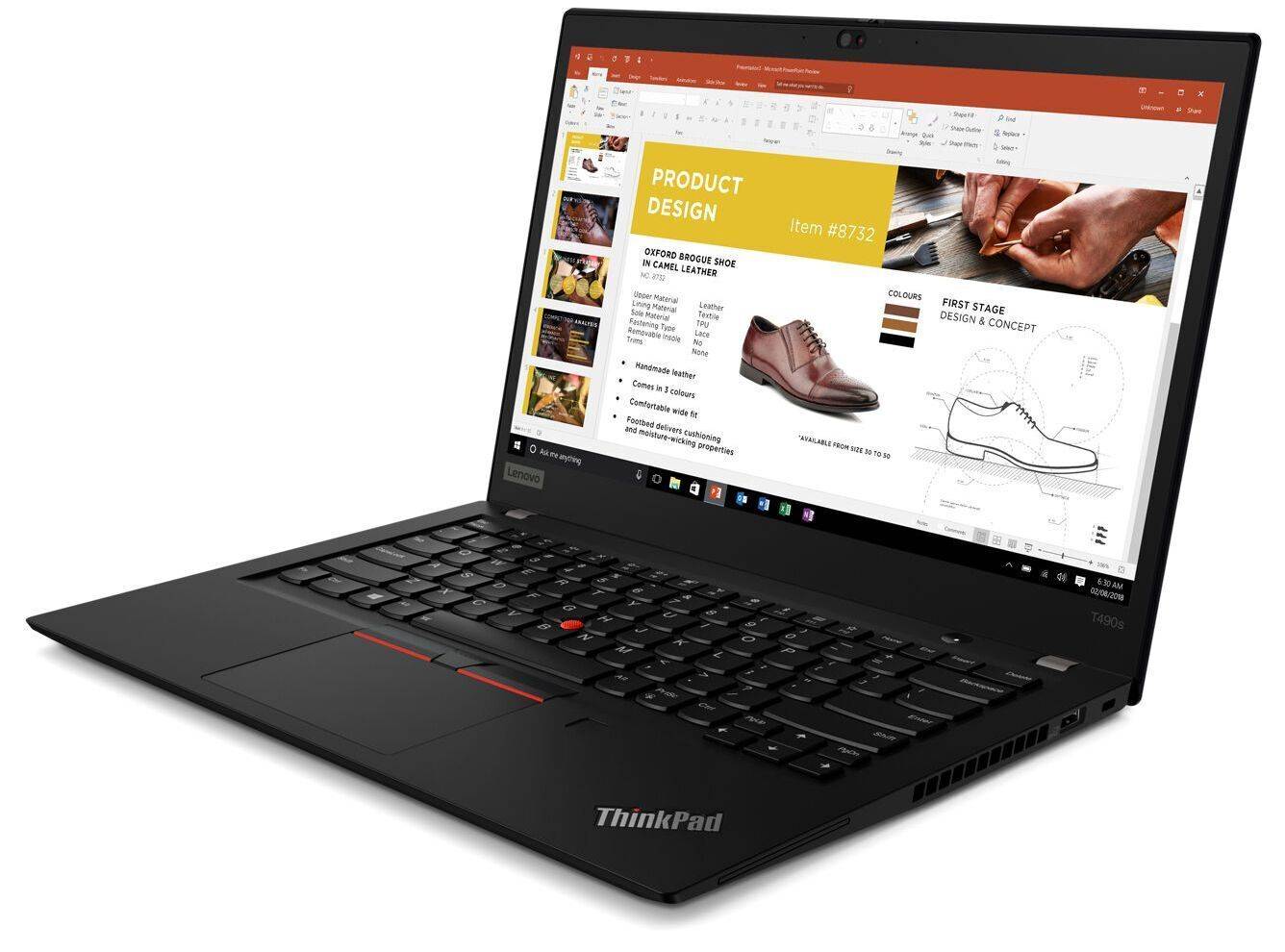 Lenovo ThinkPad T490s | i5-8265U | 14" | 8 GB | 256 GB SSD | Webcam | Win 11 Pro | ND