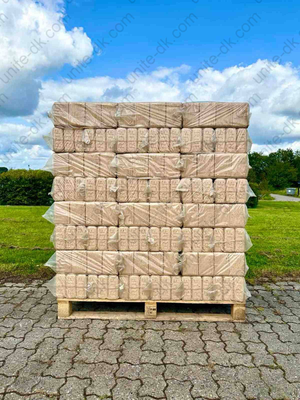 RUF træbriketter BØG 10 kg / 960 kg Bøgetræ