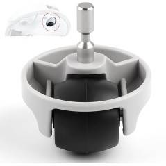 Roborock forhjul S5/S5 Max/S6/S6 MaxV/T6/T7/Xiaomi Mijia 1S – kompatibelt tilbehør.