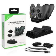 Dual Charging Dock For X-One S / X Wireless Controller (Xbox One) (Fyndvara)