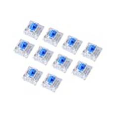 10 PC Mekaniska tangentbord Blue Switches Gaming Keyboard Plate Mounted Blue Switches för Gateron RGB Series