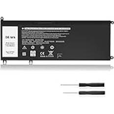 56WH 33YDH laptopbatteri, kompatibelt med Dell Inspiron 17, 7000, 7779, 7778, 7786, 7773, 2-i-1 15, 7577, G3, 15, 3579, 17, 3779, G5, 15, 5587, G7 15 7588 Latitude 13 3380 14 3490 3590 3580