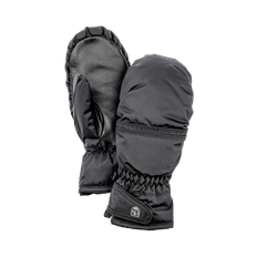 Hestra - Luffer Primaloft Leather Female Mitt - Sort - 7
