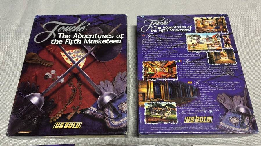Touche The Adventures of the Fifth Musketeer PC CD-ROM