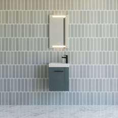 Mikro Menuet møbelsæt inkl. spejl med integreret LED-lys - 41 cm