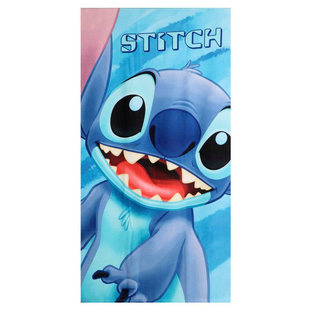 Disney Lilo and Stitch badhandduk, strandhandduk 70x140 cm (Fast Dry)
