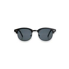 Weird Fish Johnson Clubmaster Sunglasses Black Size ONE