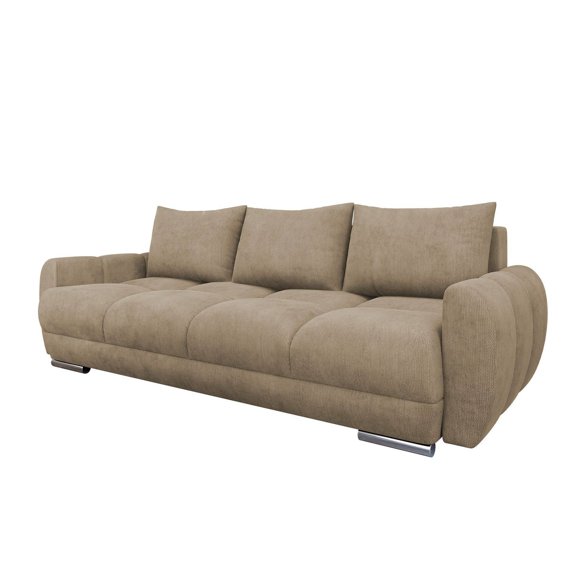 Simerly 3-sits Soffa - beige 3 sits bäddsoffa Beige