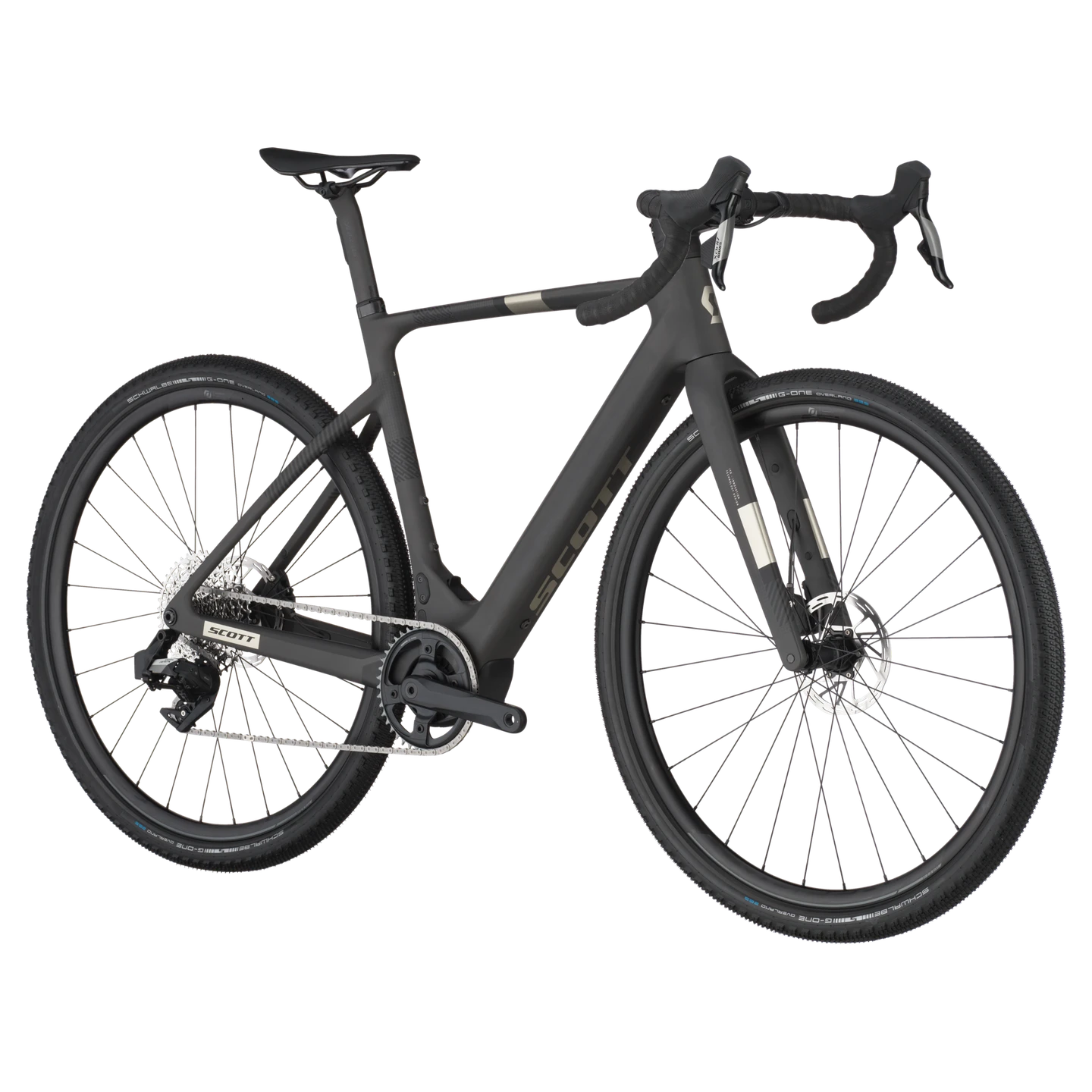 Scott Solace Gravel 30 2025 - Sram Apex XPLR AXS 1x12sp - Syncros Capital 2.0 - 131 / l / carbon black (l)