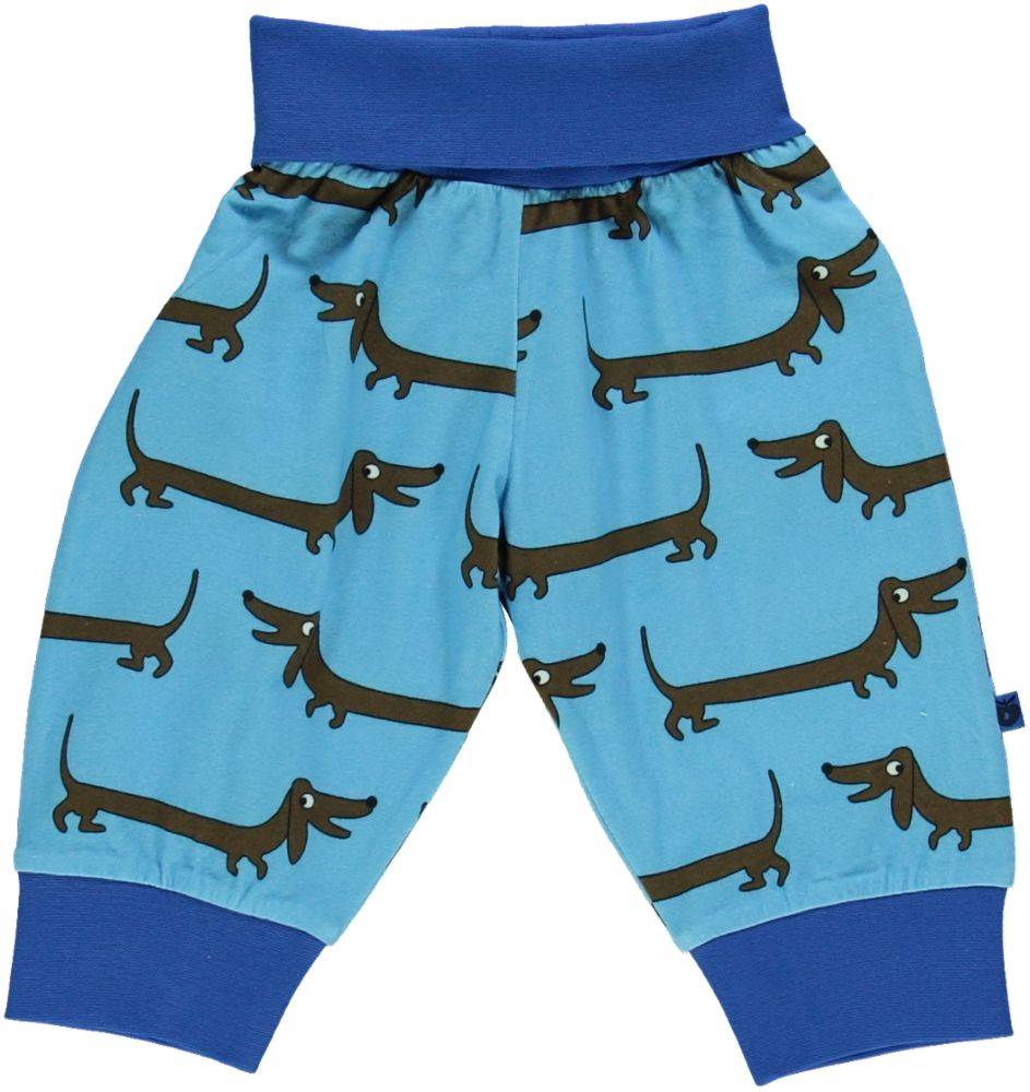 Baby Bukser med Hunde - Blue / 56 cm