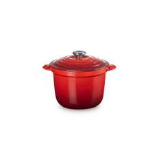 Le Creuset Casting Enamel Double Handed Pot Cocotte Every 20 Cherry Red Gas IH Oven Dishwasher Safe Japanese [Authorized Product]
