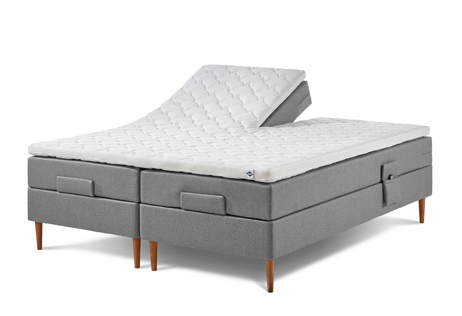 Jacobsen Plus Beds – Elevationsseng, Grå 180 x 200 cm / Fast-fast - Jacobsen Plus