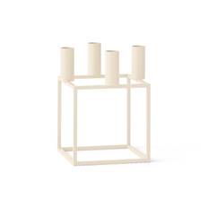 Audo Kubus 4 Lysestage Ivory-Plated