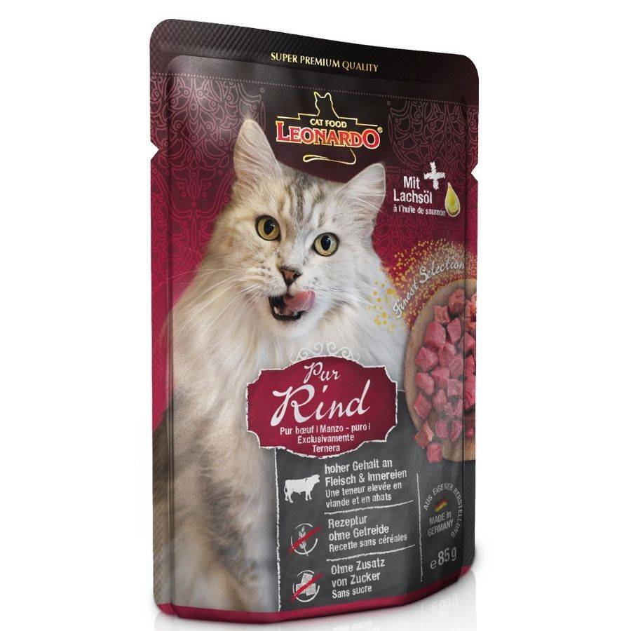 LEONARDO Finest Selection Pure nötkött 85 g