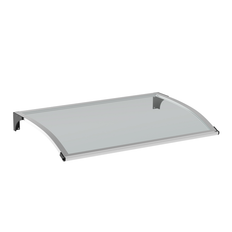 Entrétak Aluminium Polykarbonat med LED-belysning Skotte Garden
