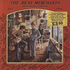 Various-60s & 70s The Beat Merchants: British Beat Groups 1963-1964 1976 UK 2-LP vinyl set UDM101/2