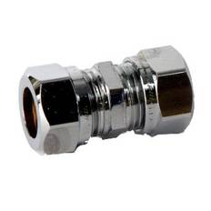 Vatette FG031110520 Klämringskoppling rak, förkromad, förminskad 22 x 15 mm