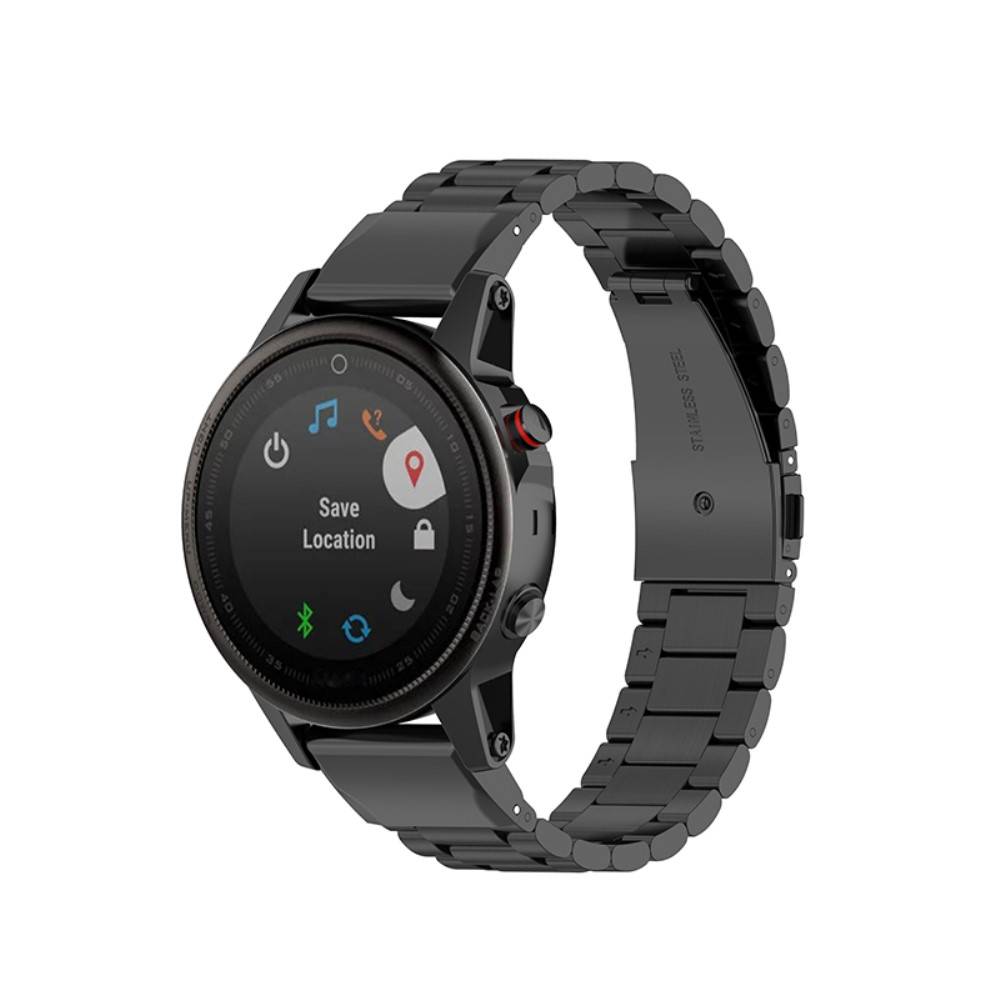 Metallarmband Garmin Fenix 8 43mm Svart
