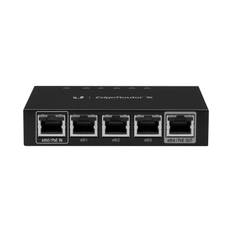 Ubiquiti EdgeRouter X, 5-Portar, Gigabit, Passiv PoE - Svart