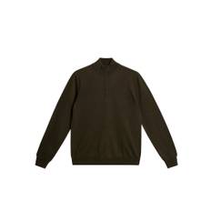 Kiyan Quarter Zip Sweater, Forest Green