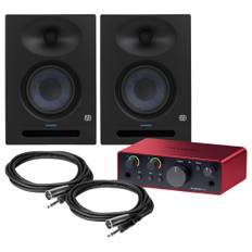 Presonus Eris Studio 5 + Focusrite Scarlett Solo 4th Gen Bundle