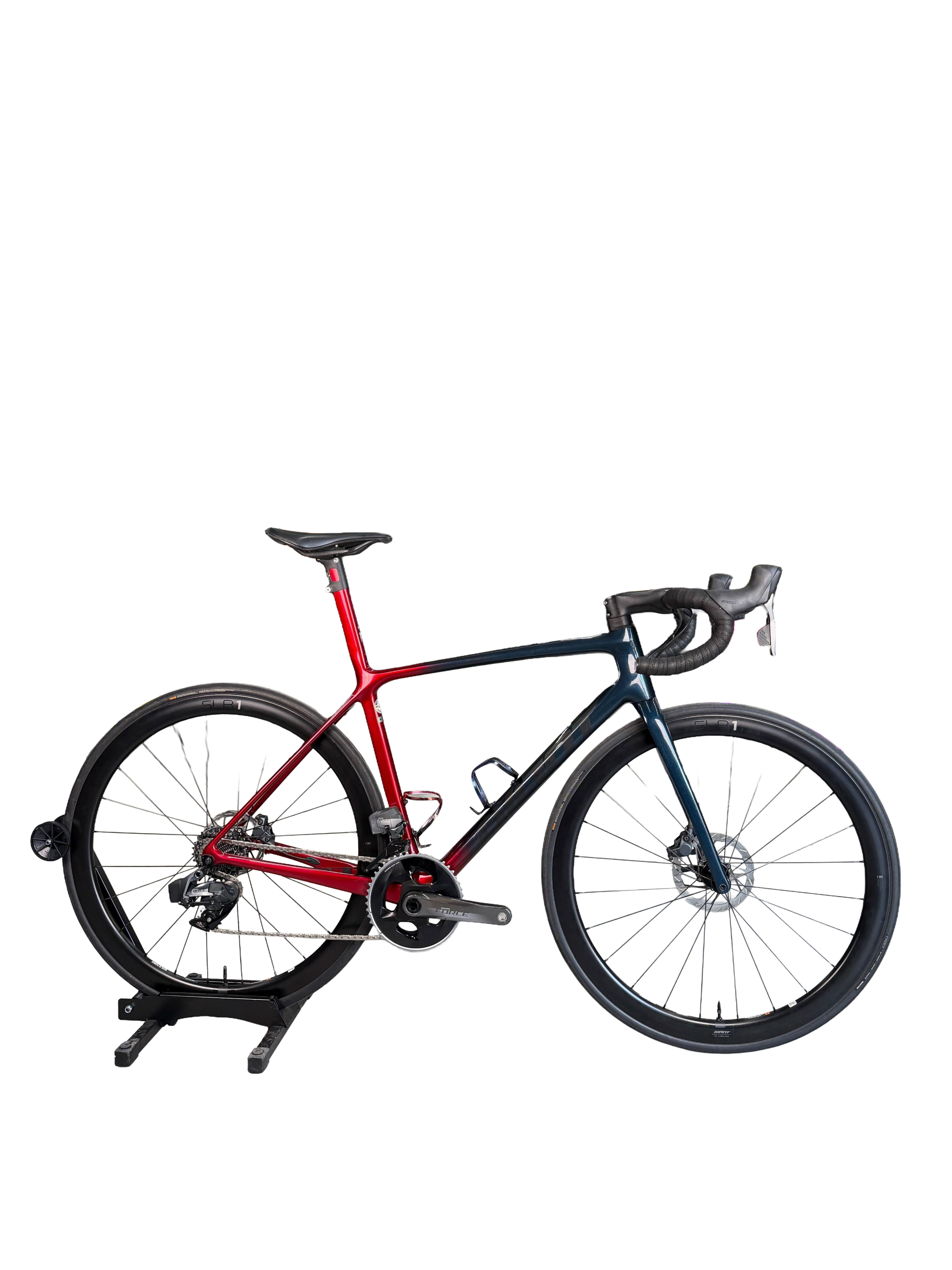 Giant TCR Advanced SL Carbon - SRAM Force AXS 2x12sp - Giant Slr1 carbon wheelset - 163 / m (54|55) / photo (m (54|55))