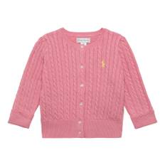 Kort Cardigan Sweater - Pink - 68 CM,134 CM,98 CM