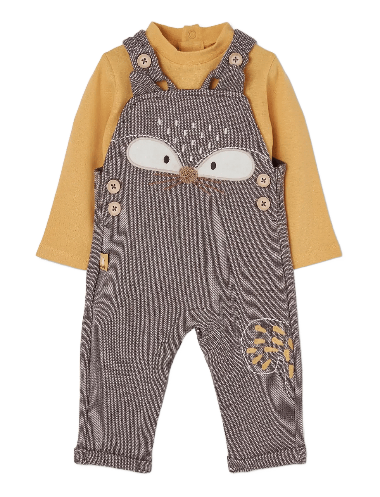 BOBOLI Set Knit For Baby Boy -Bci | Brown | 68
