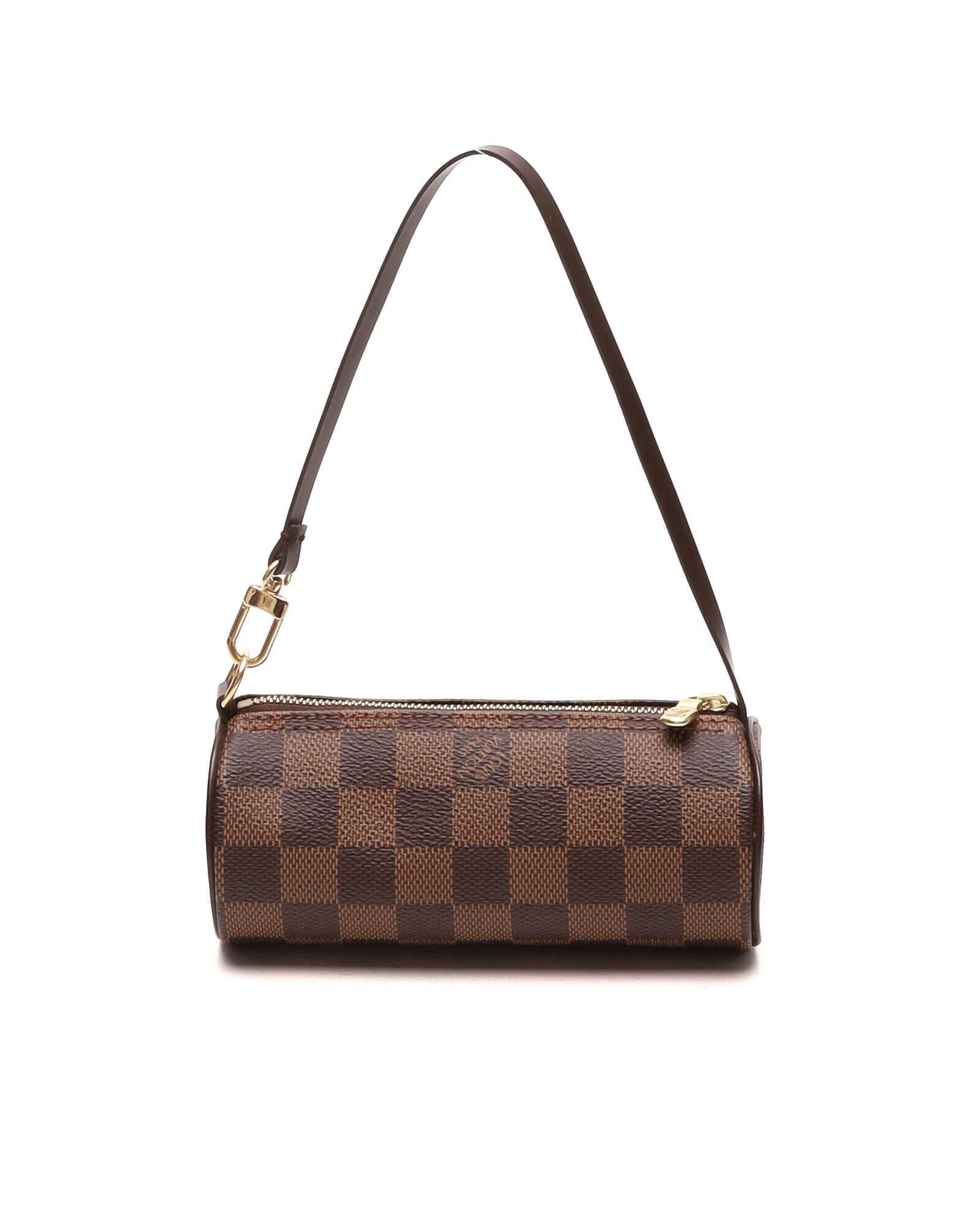 Louis Vuitton Damier Ebene Papillion Mini Bag - Brown - One Size
