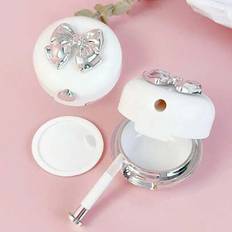 1 st Silver fluga formad läppmask/fuktighetskräm, läppglans med borste, förpackad i burk och flaska, lämplig för resor, bärbar, 12 ml - Multifärgad