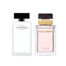 Luxplus Dolce & Gabbana Pour Femme & Narciso Rodriguez Pure Musc For Her 2 x 100 ml