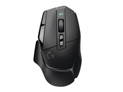 Logitech G502 X Lightspeed Wireless, 25600 dpi, 13 programmerbara knappar, HERO-sensor, RGB - Svart