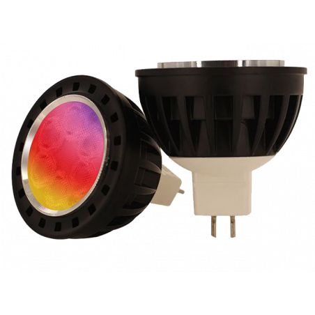 LED dæmpbar, farve, MR16 belysning med Bluetooth