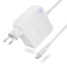 PAEBAI+ 65W USB C Laddare Laptop Charger för Lenovo Thinkpad Yoga, Dell Latitude XPS, HP Spectre, Acer, Asus, MacBook Pro, Samsung Chromebook Typ C 20V 3,25A Power Adapter