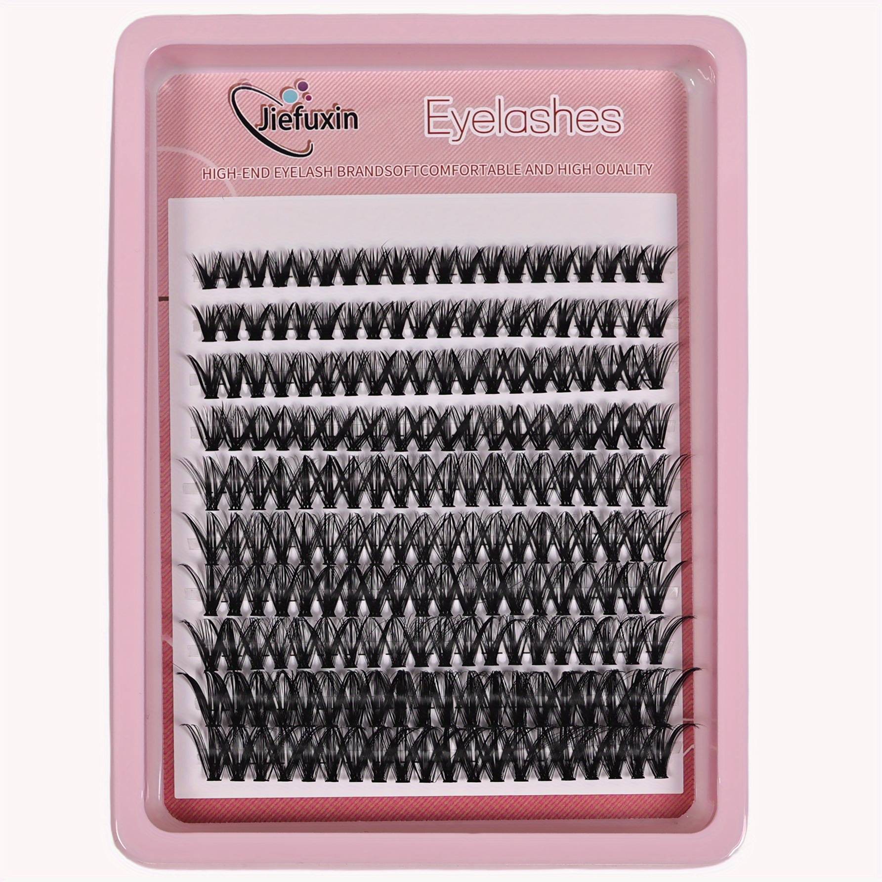 200pcs Of Individual Lashes Ranging From 8 To 16mm, Featuring A Mixed Tray For Eyelash Extensions That Provide Look With Volume