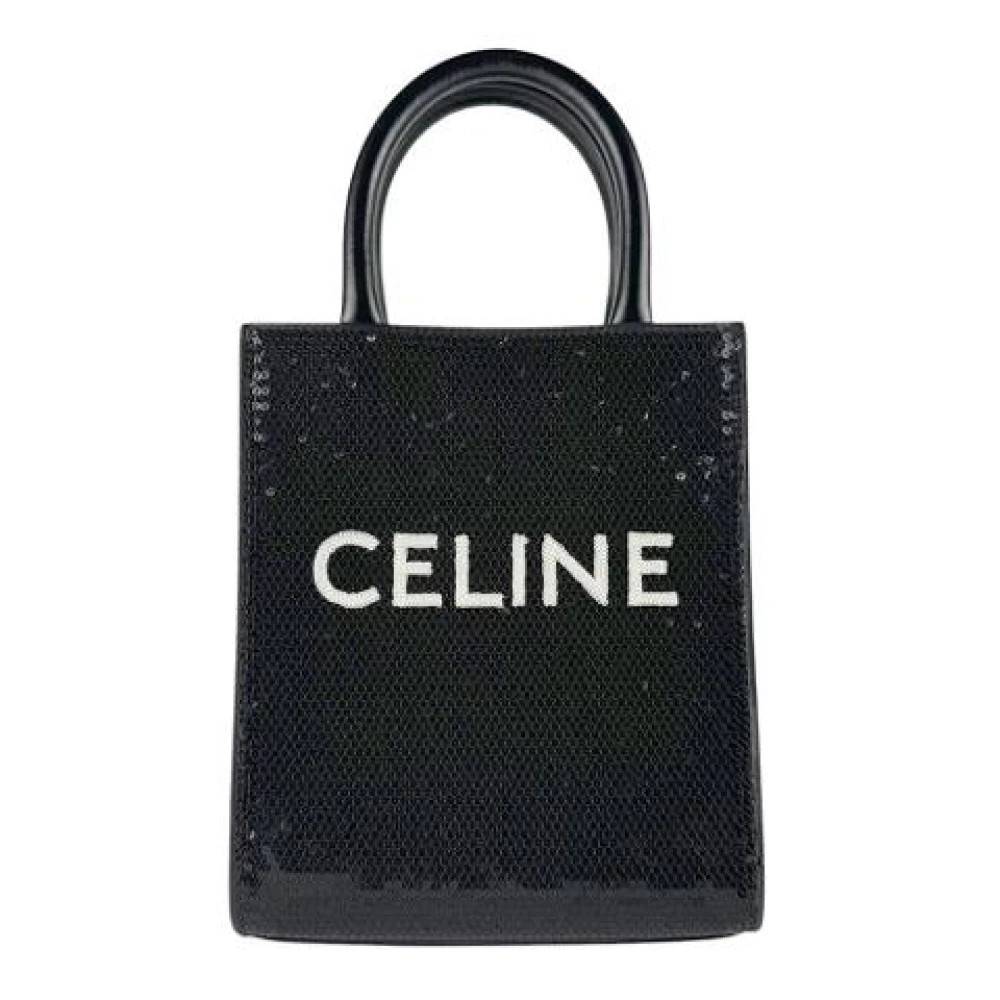 Celine Vintage Pre-owned Vintage Skuldertaske - Vintage - Dame - Sort - ONE SIZE - Uld