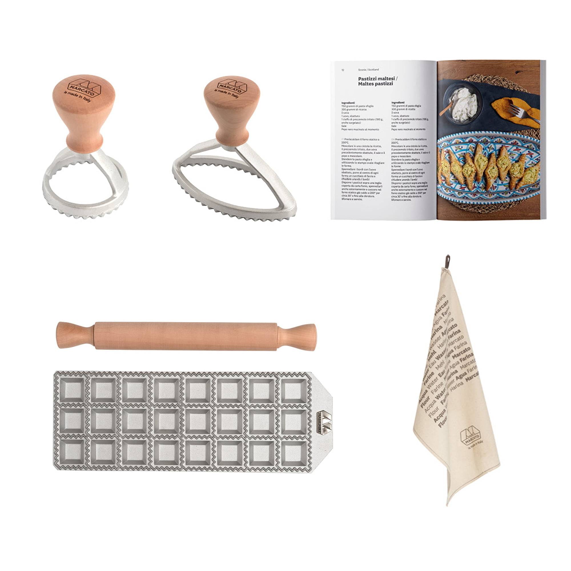 Marcato Gåvoset Ravioli like a pro - Metall/ljust trä